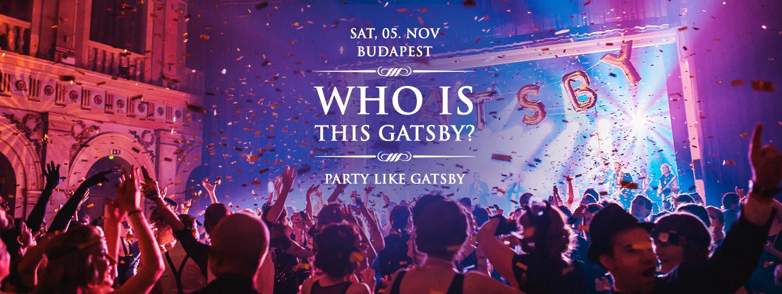 Party Like Gatsby Budapest - A New Chapter