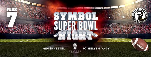 Super Bowl Night a Symbolban Super Bowl Night