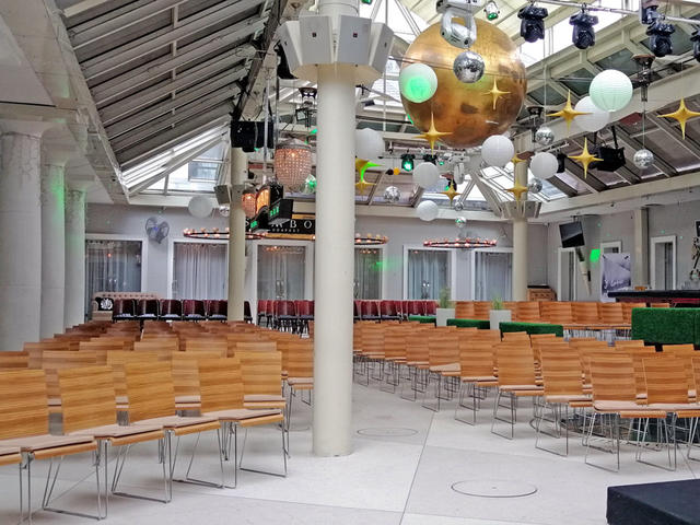 Symbol Garden széksoros konferencia elrendezéssel Konferencia helyszín, ami eltér a megszokottól