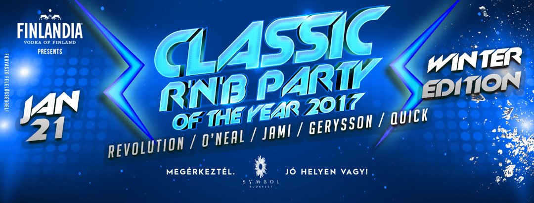 Classic R'n'B Party Of The Year 2017 - Winter Edition