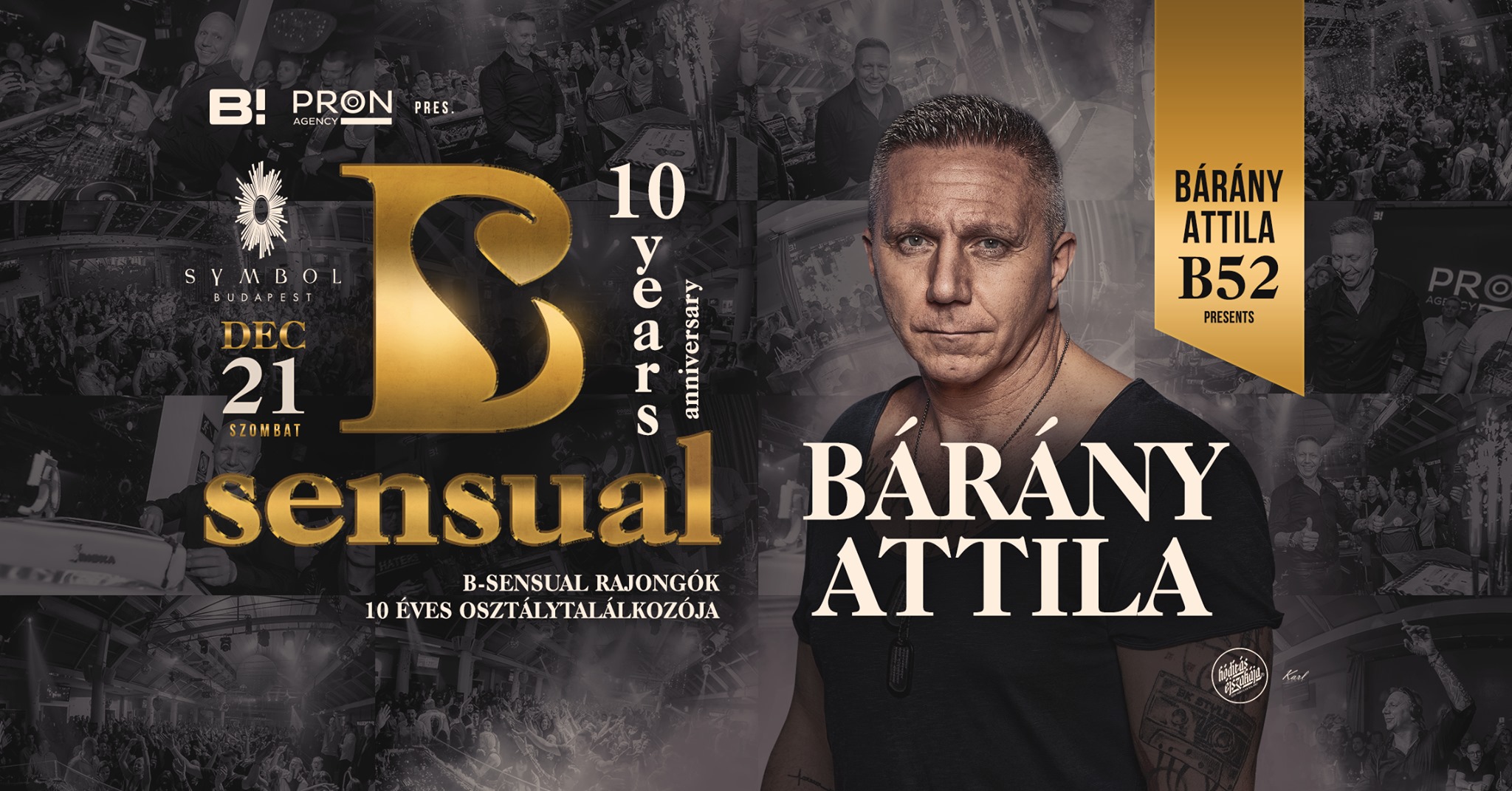 Bárány A B52 pres: B-sensual 10 years anniversary
