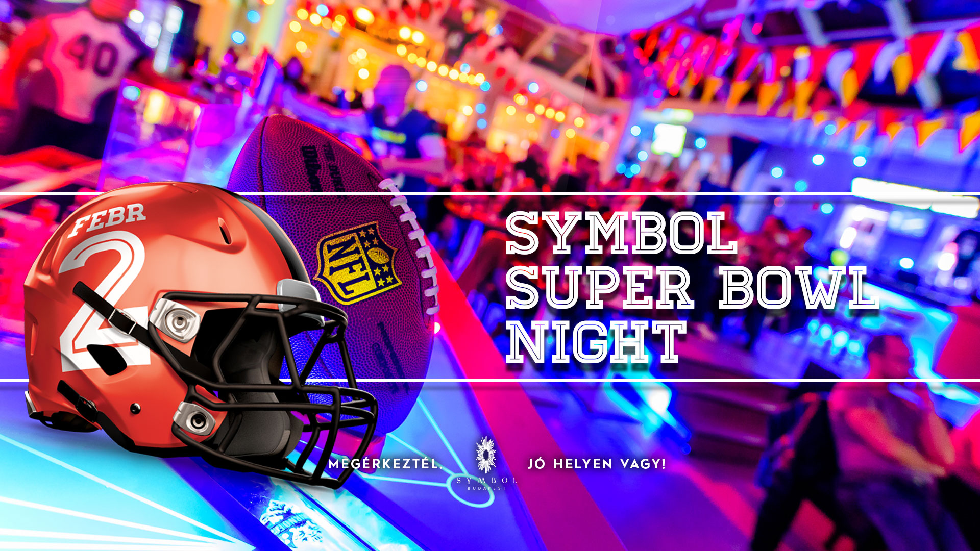 Symbol Super Bowl Night 2020