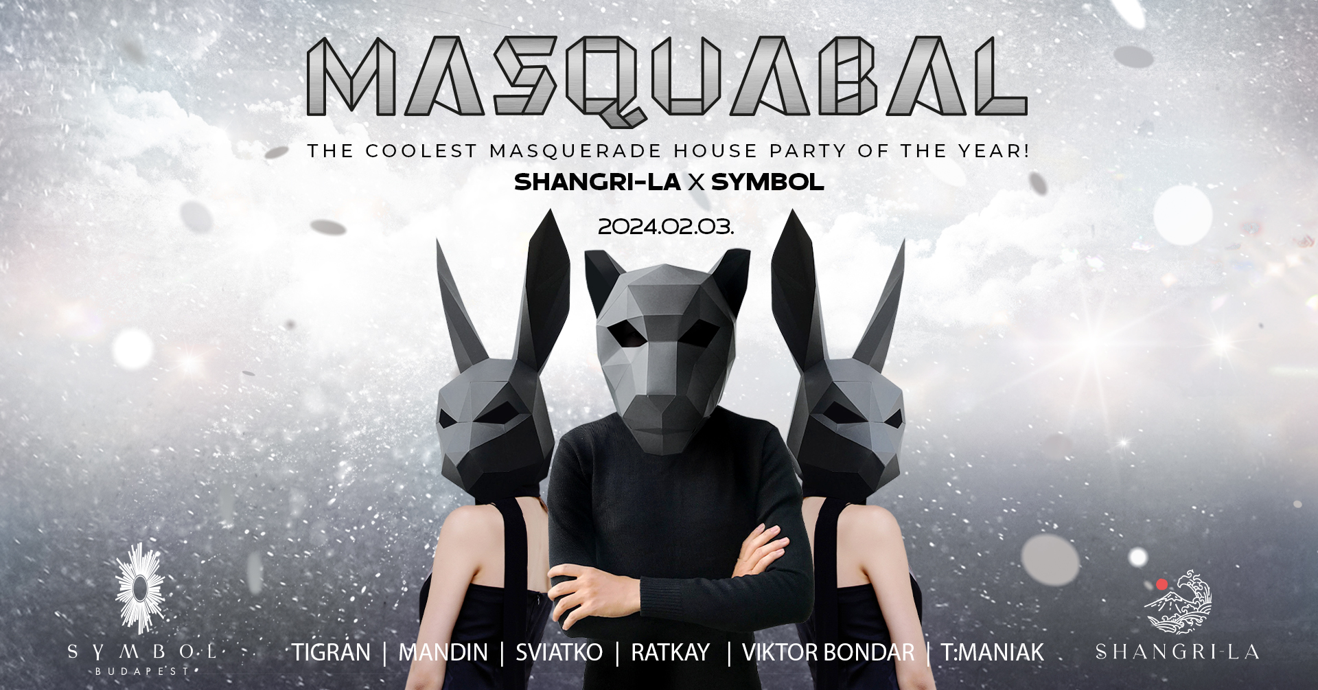 MASQUABAL x Shangri-La: 2024 legmodernebb maszkos house partyja